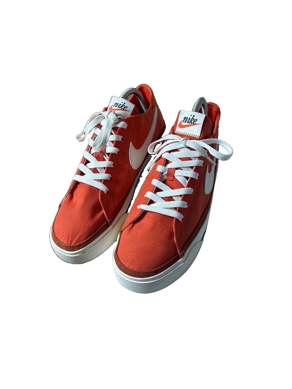 Nike Court Legacy Men's Shoes Orange Sail Athletic Canvas Sneakers Size 11
